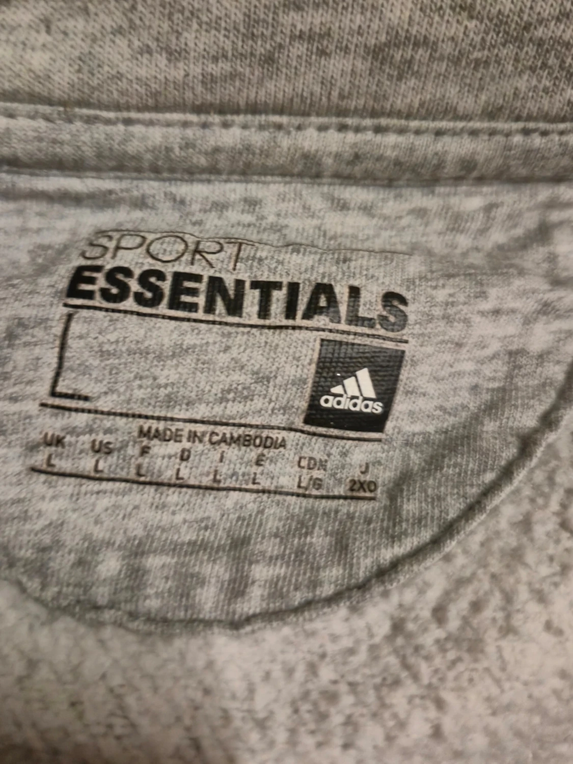 Grå sweatshirt från Adidas - 2