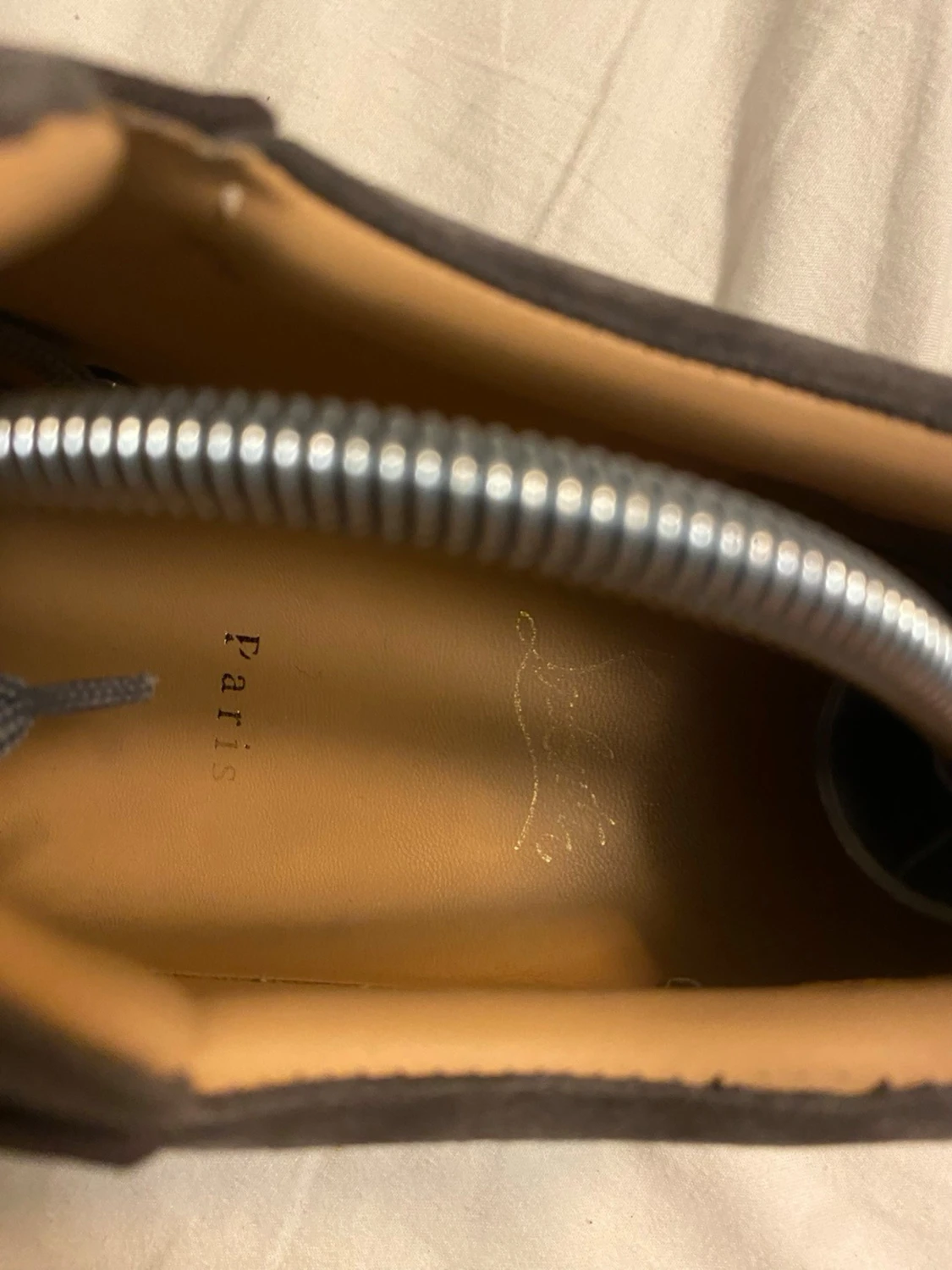 Christian Louboutin grå sneakers - 3