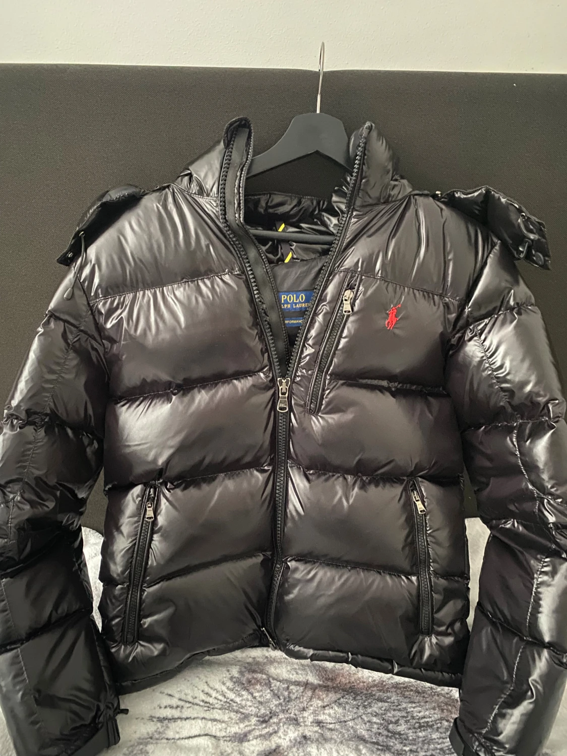 Svart pufferjacka från Polo Ralph Lauren