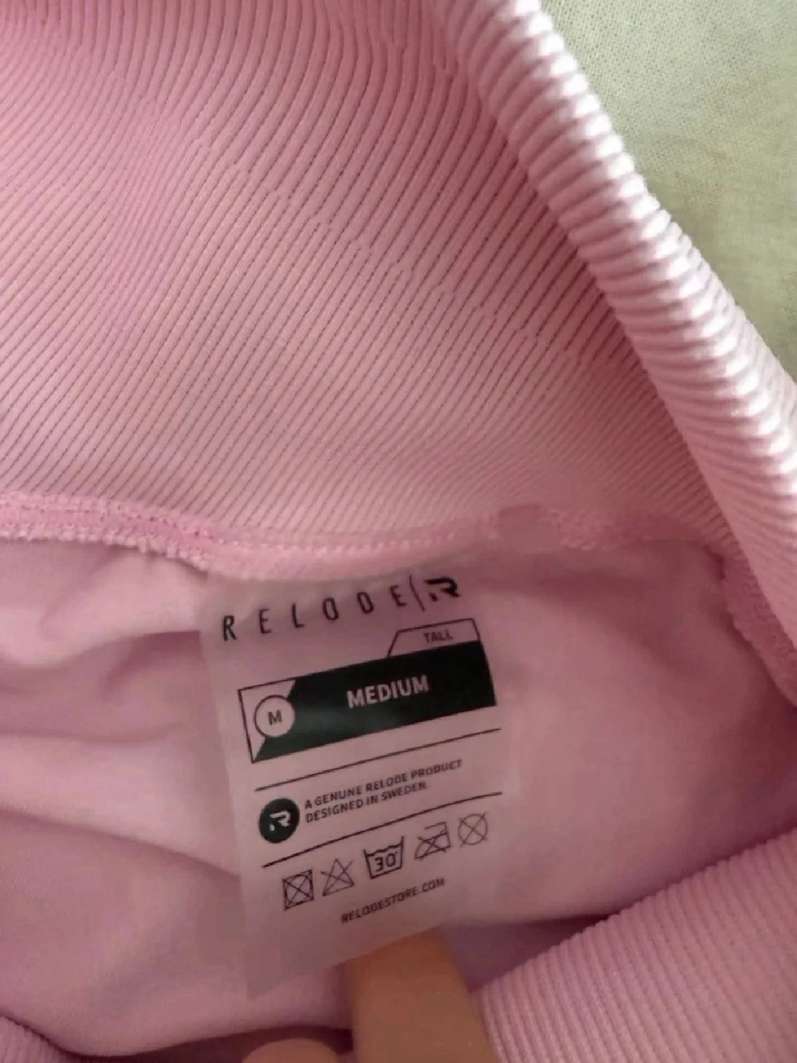 Ljusrosa seamless leggings Relode - 3