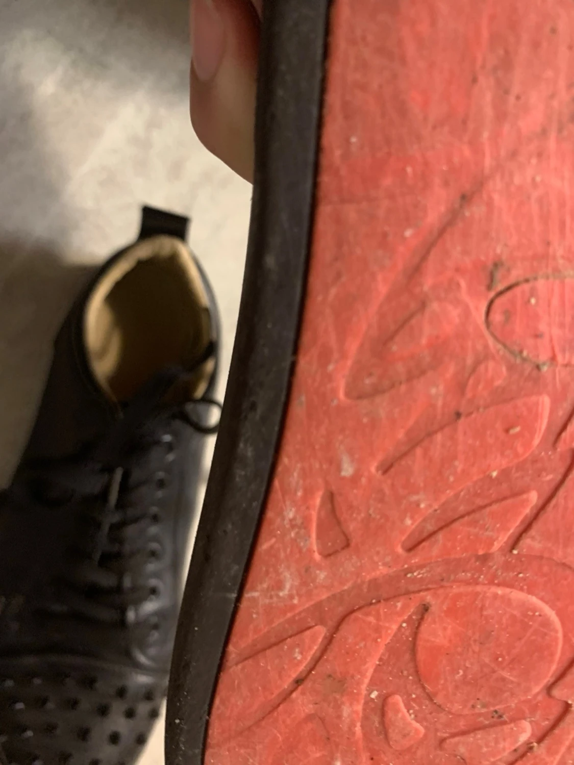Svarta sneakers med nitar - 1