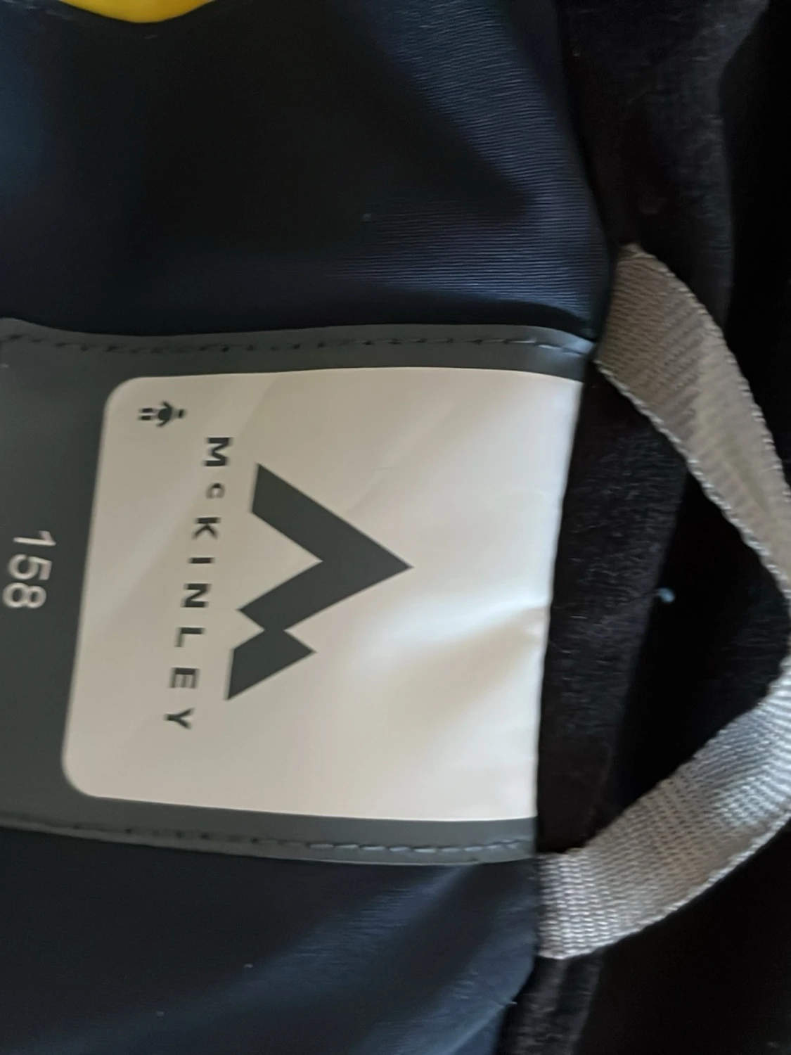 Mörkblå fodrad jacka  McKinley stl 158 - 4