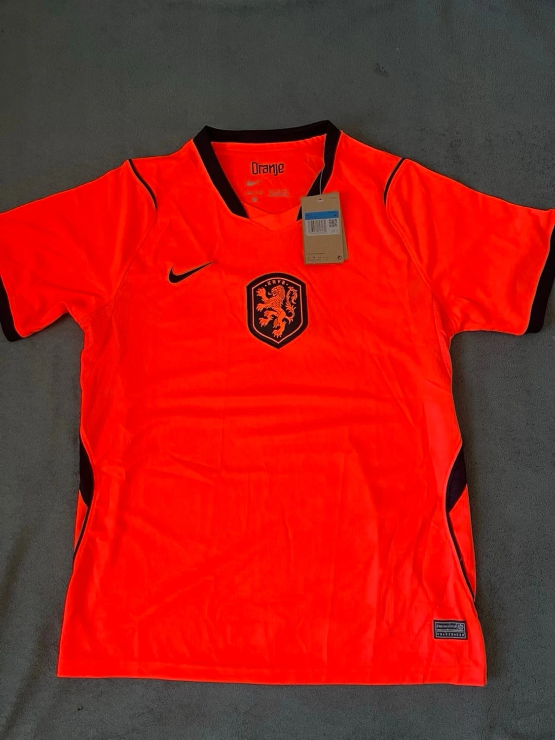 Holland Nike fotbollströja orange