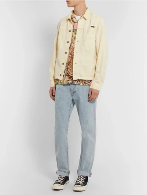 Nudie Jeans overshirt  - Fin overshirt i Manchester från Nudie Jeans i storlek Small. Använd en gång och finns inte längre kvar i sortimentet