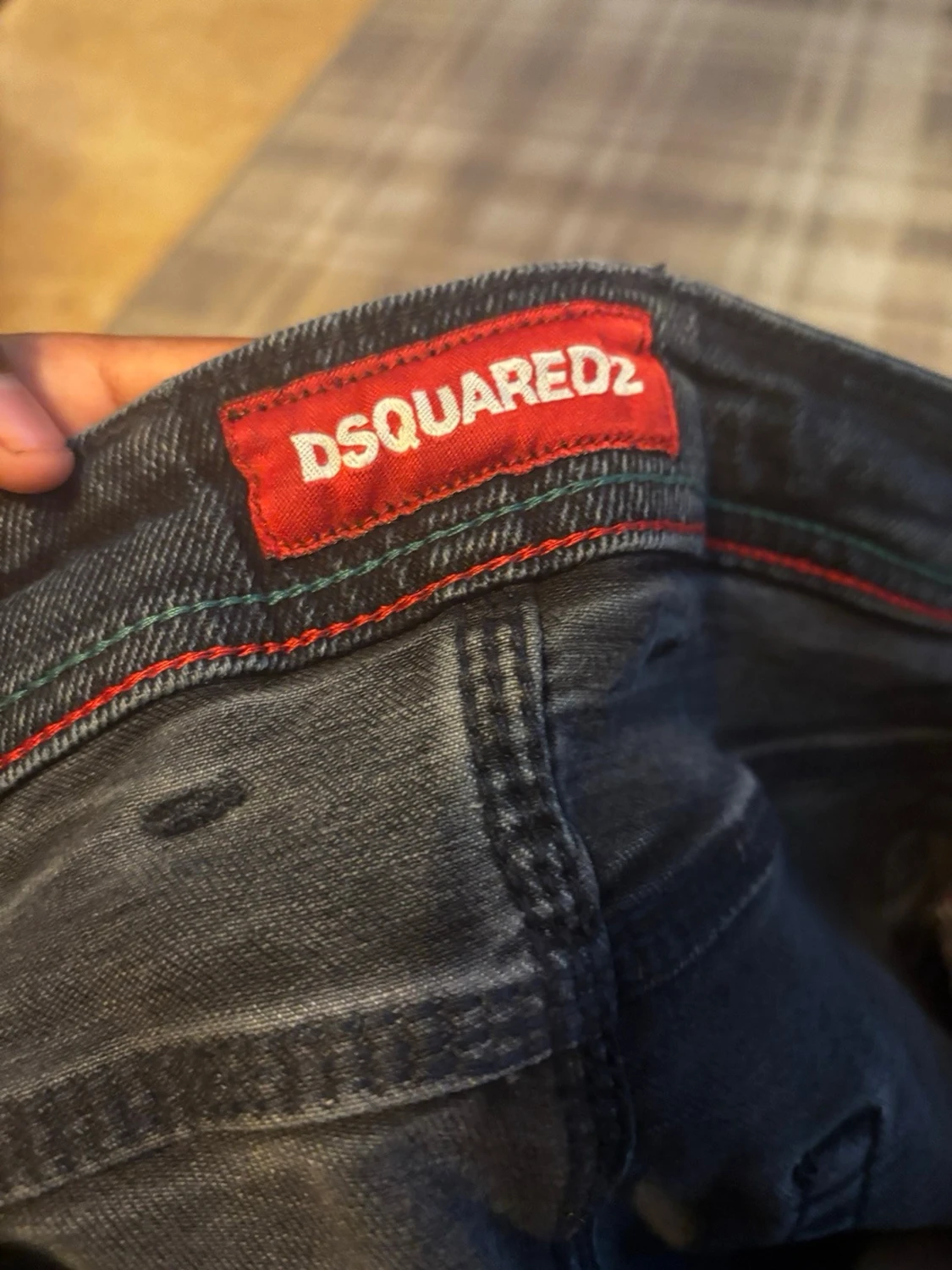 Svarta slitna jeans från Dsquared2 - 2