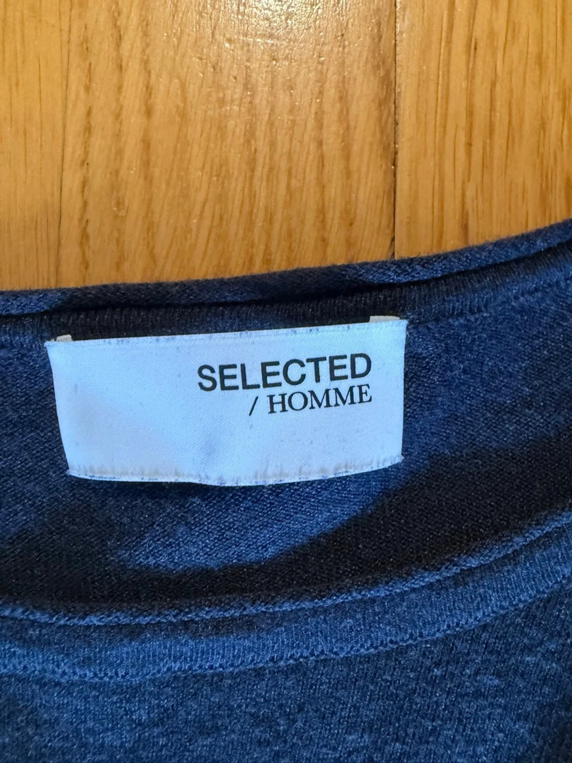 Mörkblå långärmad tröja Selected Homme - 1