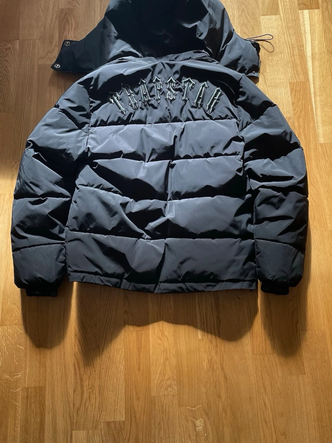 Svart trapstar pufferjacka 