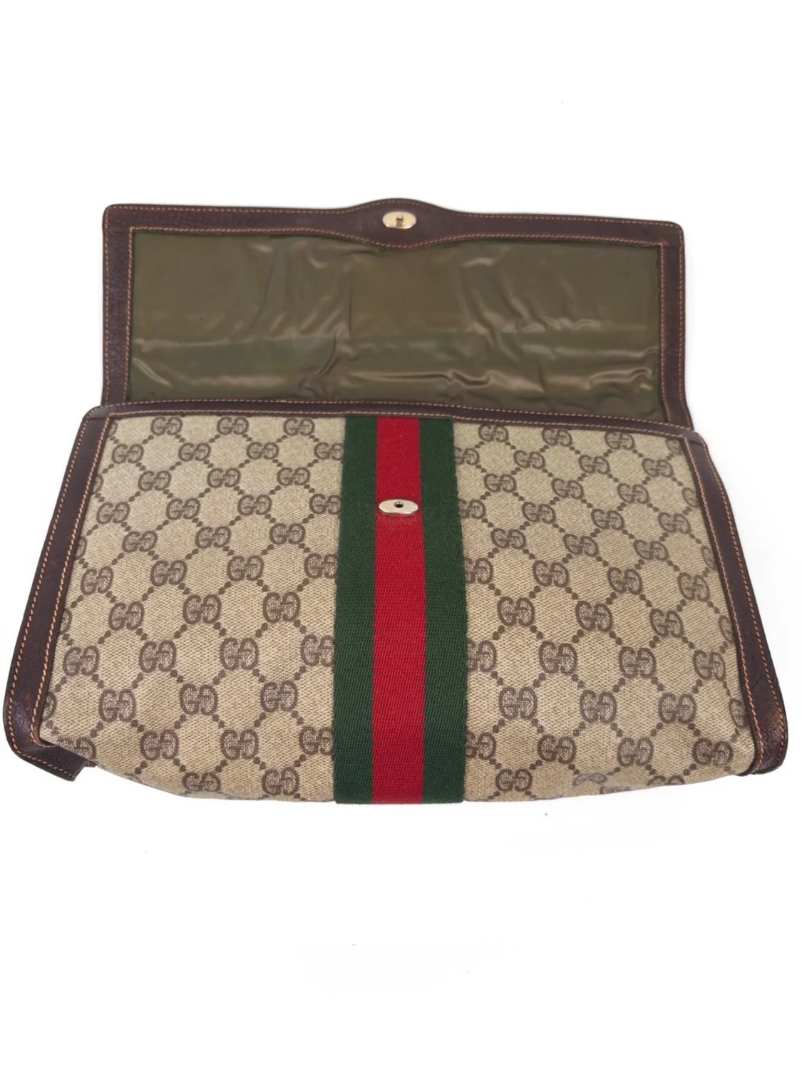 Gucci Sherry Line Supreme Clutch Bag - 5