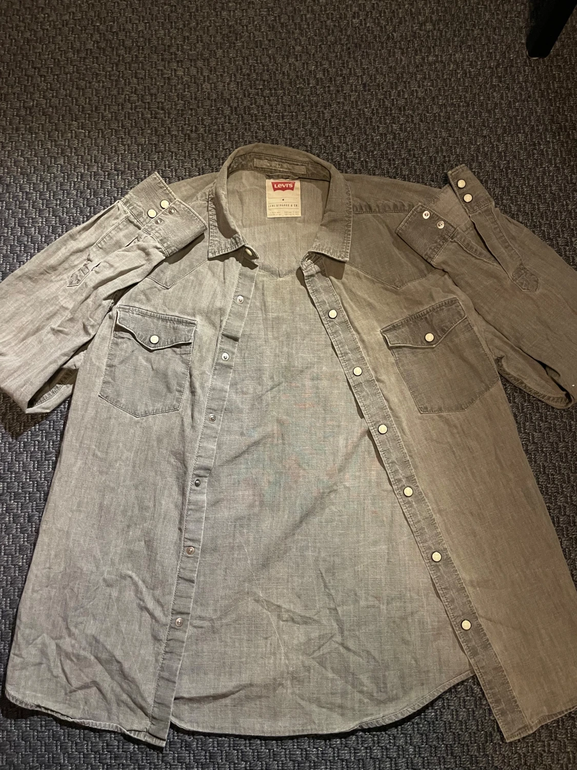 Levis jeansskjorta M