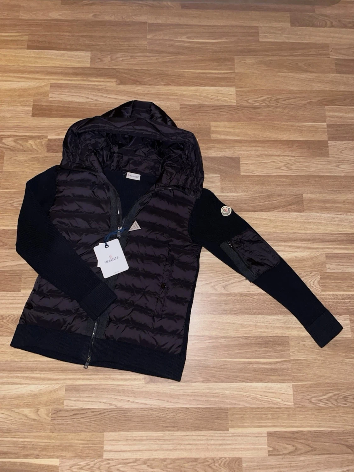 Svart moncler cardigan - 1
