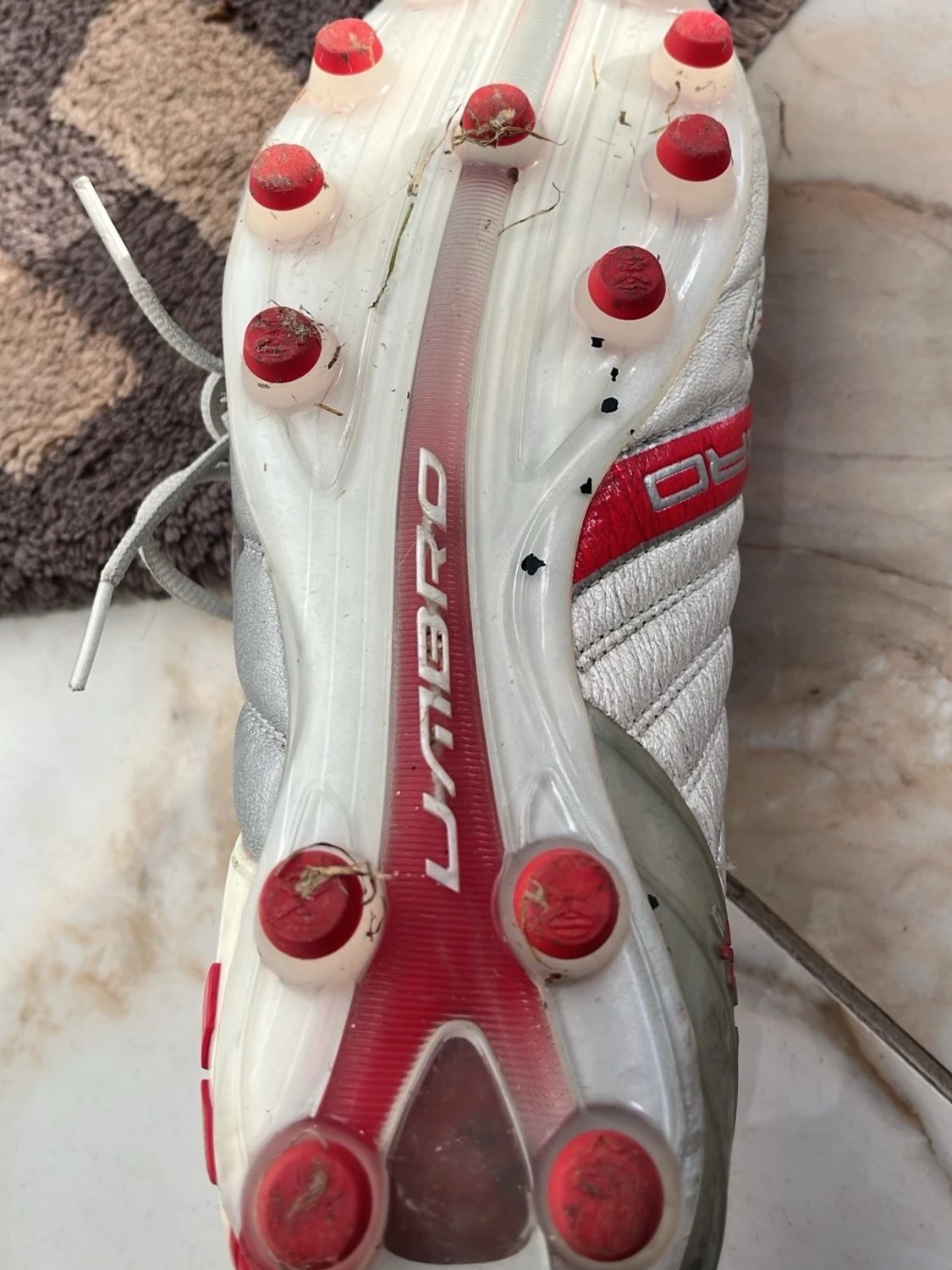 Umbro X-Boot rödvita fotbollsskor - 2