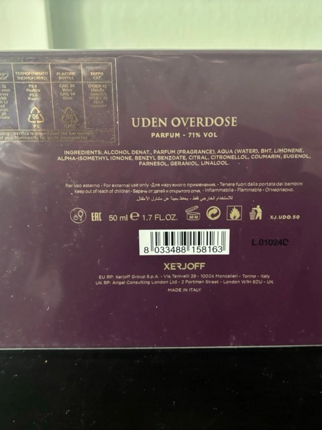 Xerjoff Uden Overdose Parfym 50 ml - 1