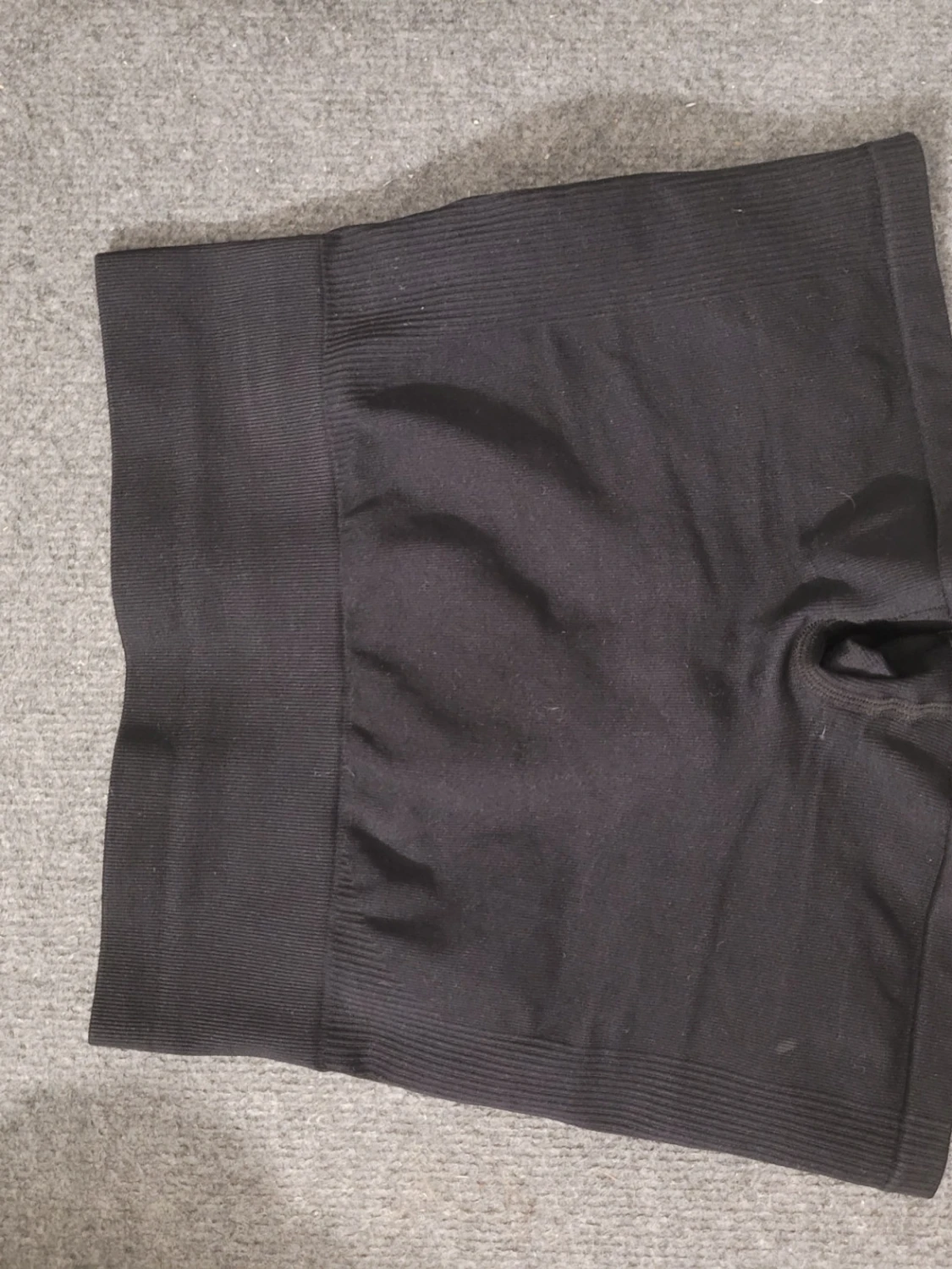 Svarta shaping shorts med hög midja