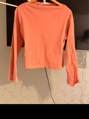 Rosa långärmad topp från H&M - Enkel och snygg långärmad topp i en mjuk rosa färg från H&M. 