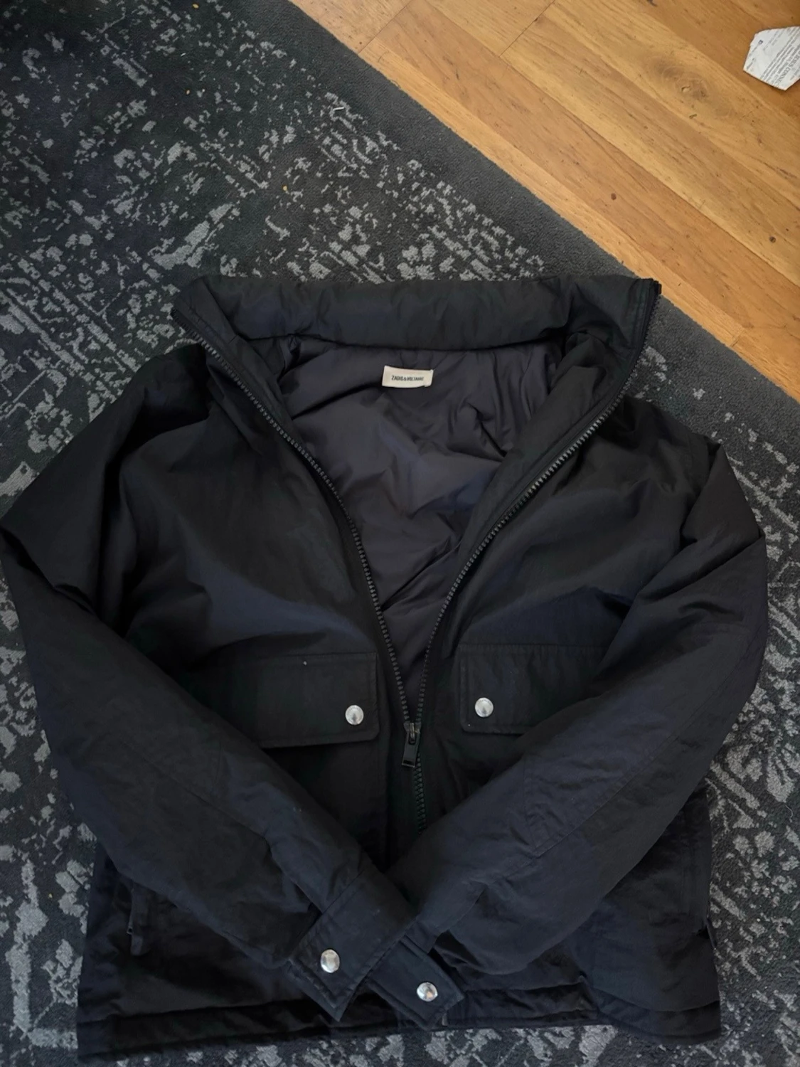 Svart vindjacka från Zadig&Voltaire 