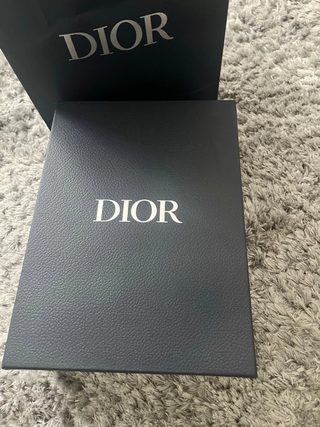 Dior B22 sneakers blå och svart vit  - 3