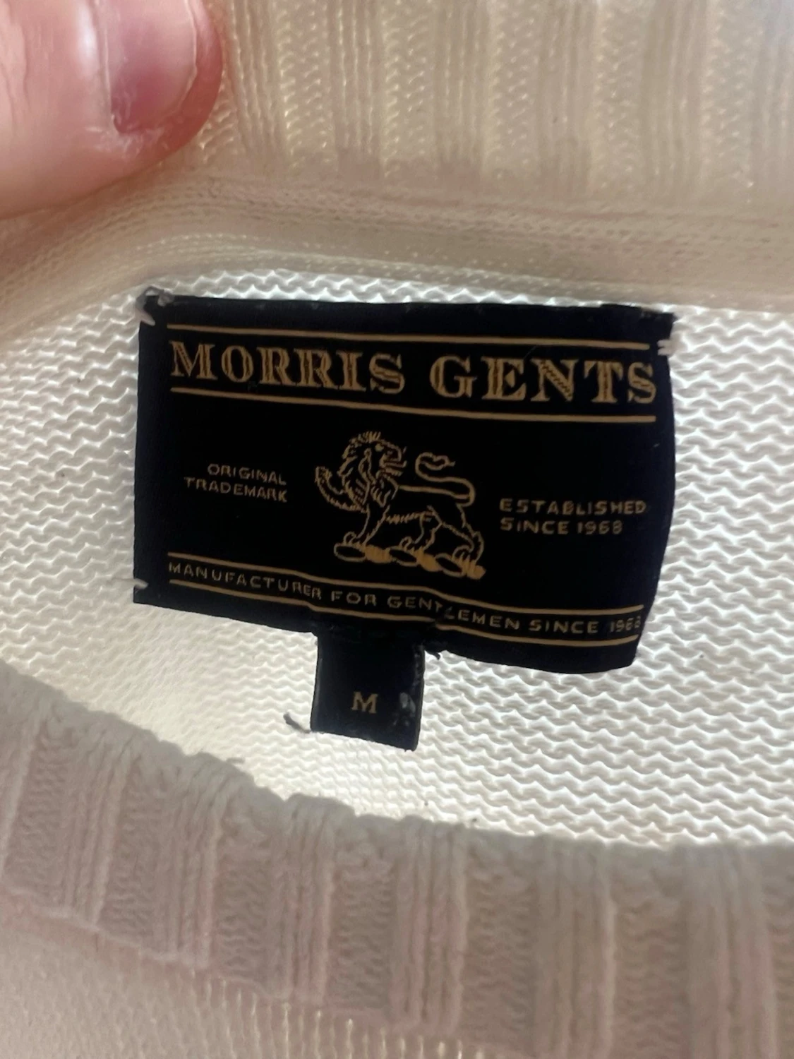 Morris Vit Tröja - 2
