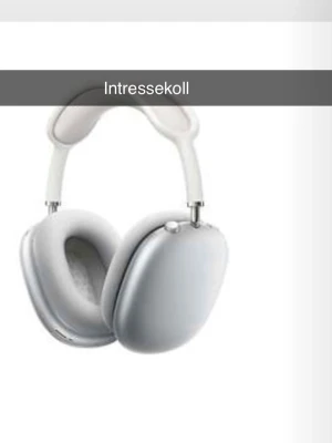 Apple AirPods Max silver hörlurar - Ett par snygga hörlurar köpta direkt från Apple. Använda Max 10 gånger och vill bli av med dom. Pris kan diskuteras. 