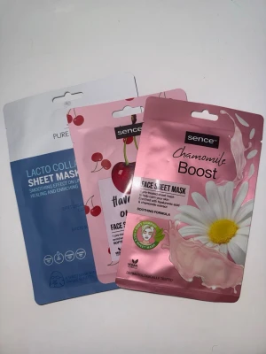 Ansiktsmasker  - Man får 3 tillsammans ansiktsmasker för 25kr! Helt nya 🥰