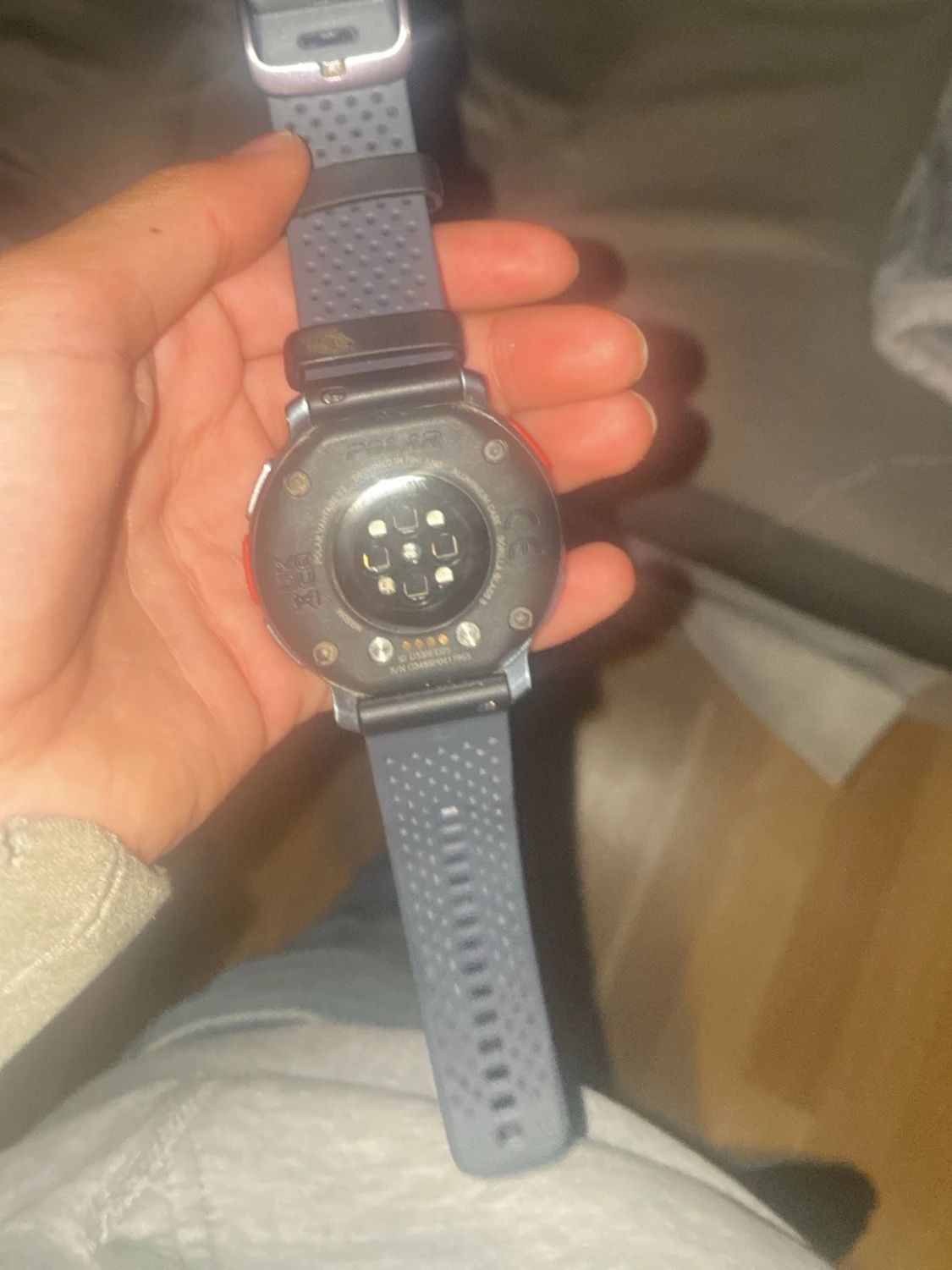 Polar klocka Svart smartklocka med silikonarmband - 2