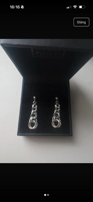 Bismark örhängen - Äkta silver bismark örhängen, skriv vid frågor!