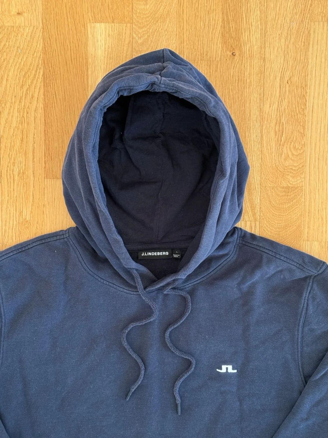 J.Lindeberg Mörkblå hoodie - 3