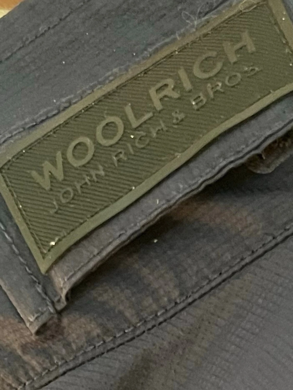 Mörkblå Woolrich Fieldjacka  - 2