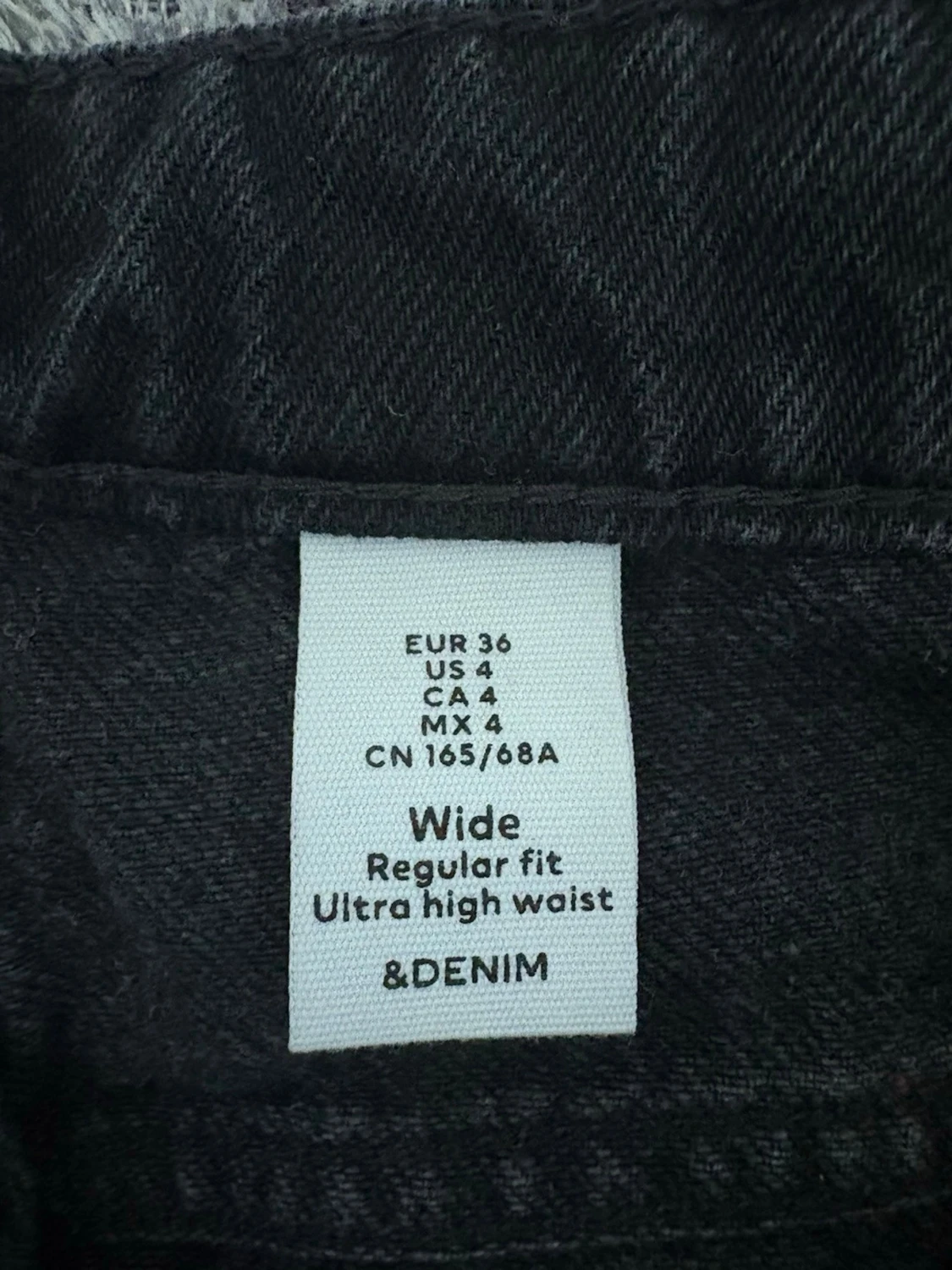 Svarta baggy jeans - 3