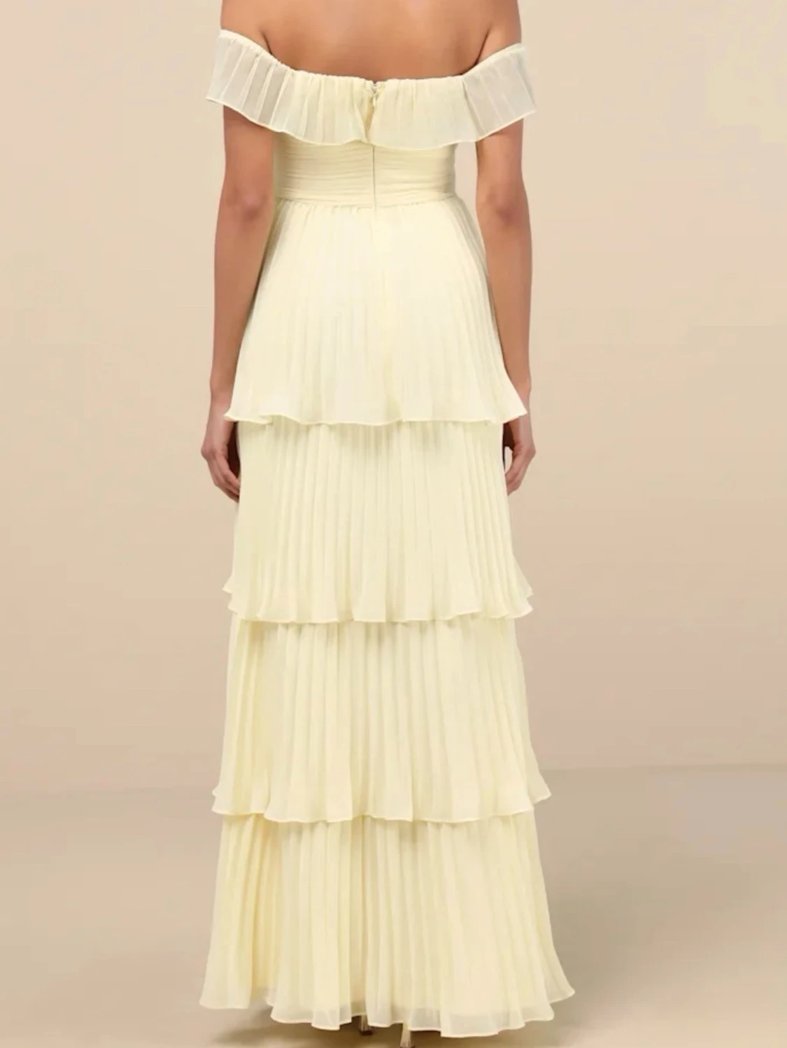 Ljusgul balklänning💝 - 1