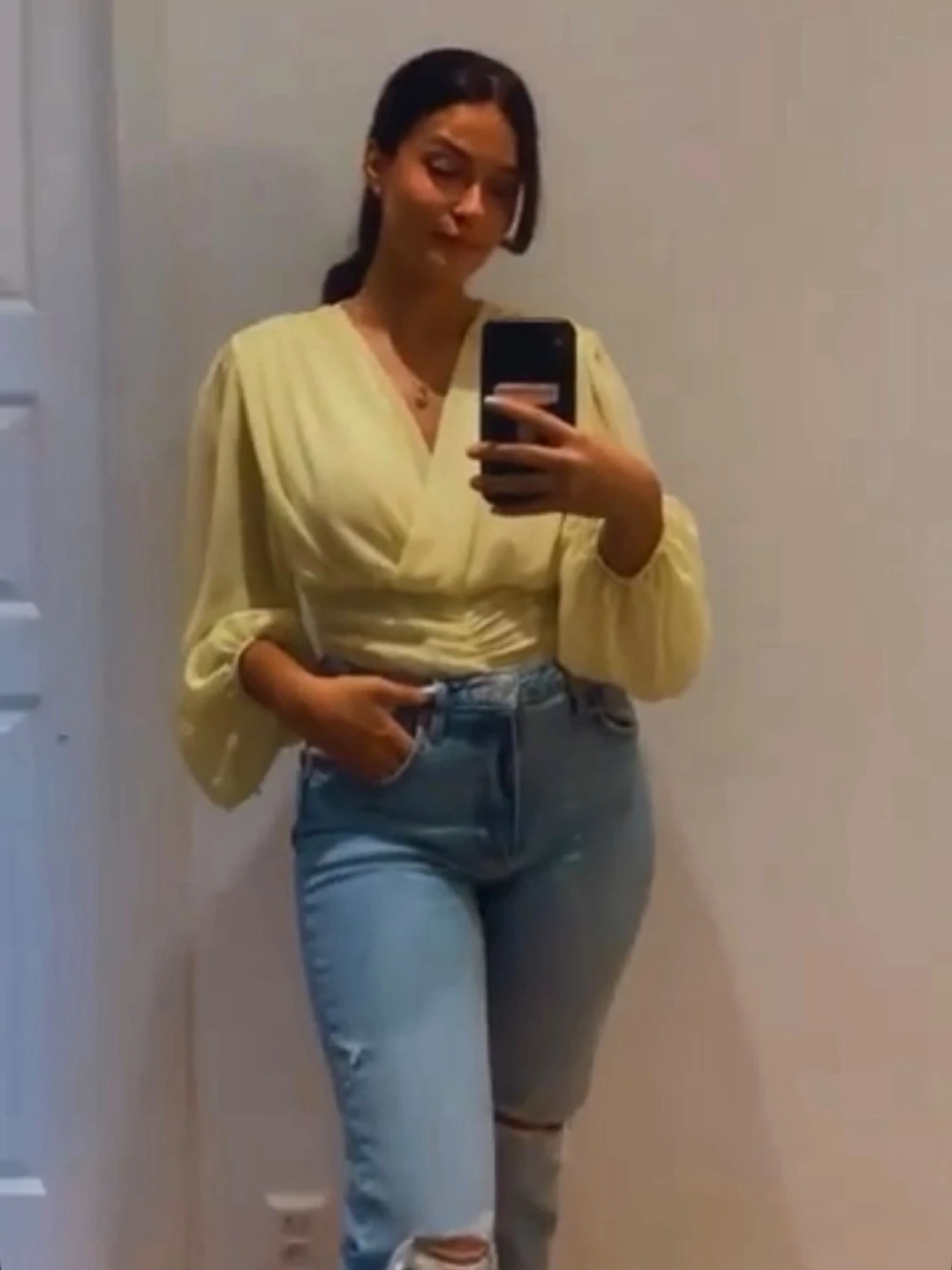 Gul blus från Parisian - 3