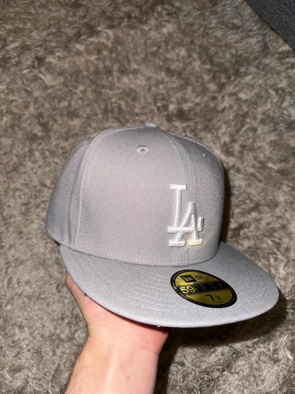 Grå LA New Era 59Fifty keps - 5