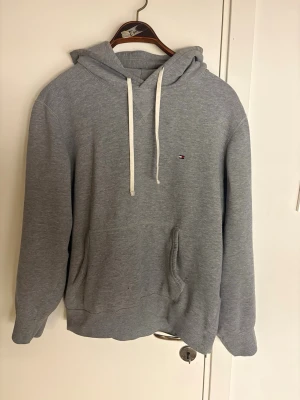 Grå hoodie från Tommy Hilfiger - Säljer nu denna gråa Tommy Hilfiger tröjan i strl M. Hör av er vid några funderingar.