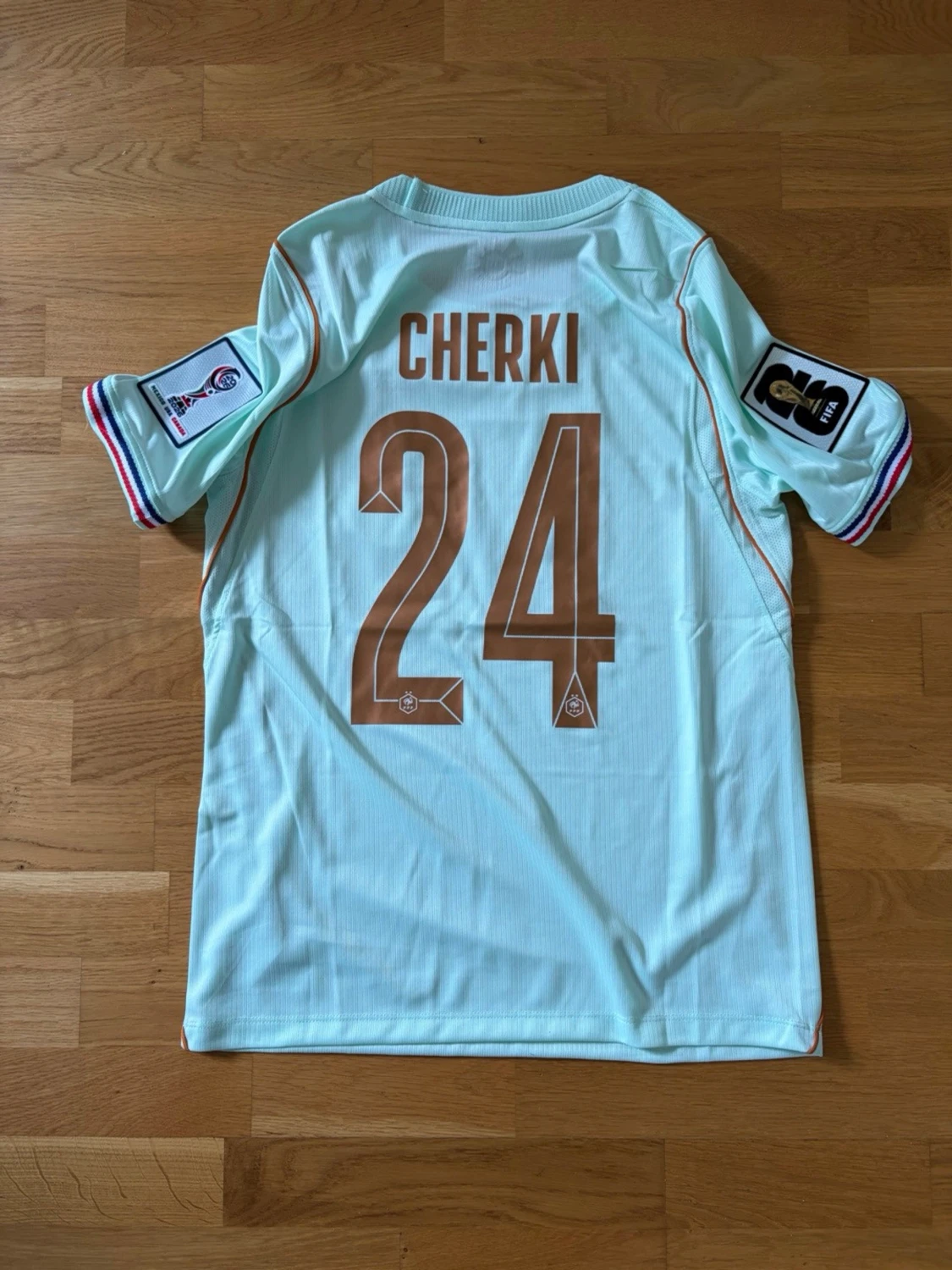 Frankrike Cherki tröja 