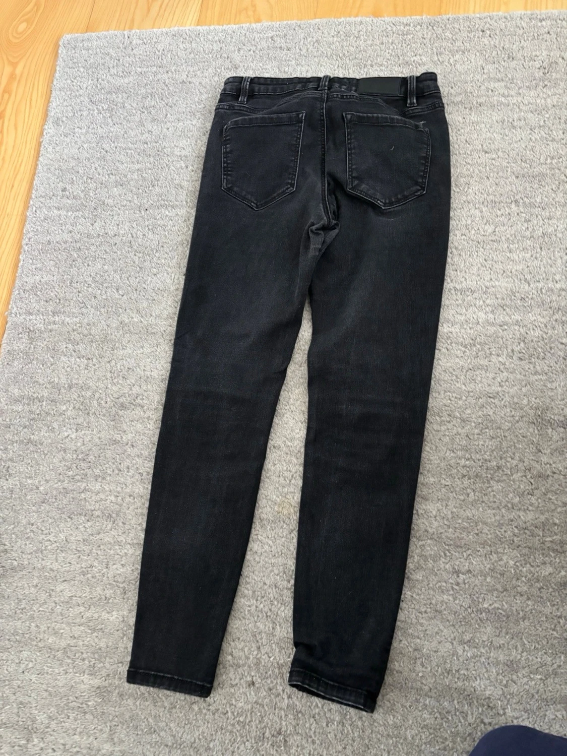 Svarta skinny jeans med stretch - 1