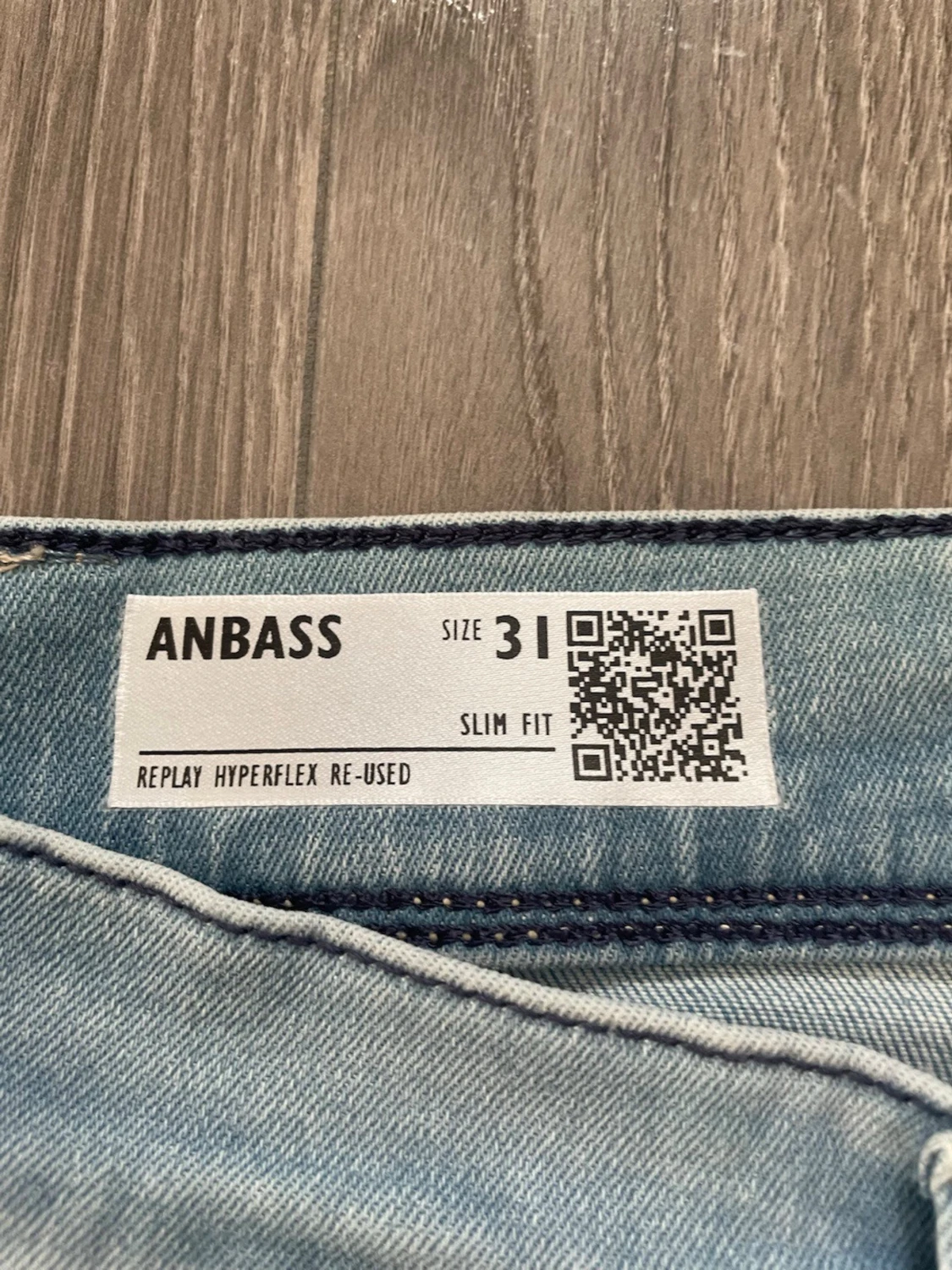 Ljusblå Replay jeans - 3