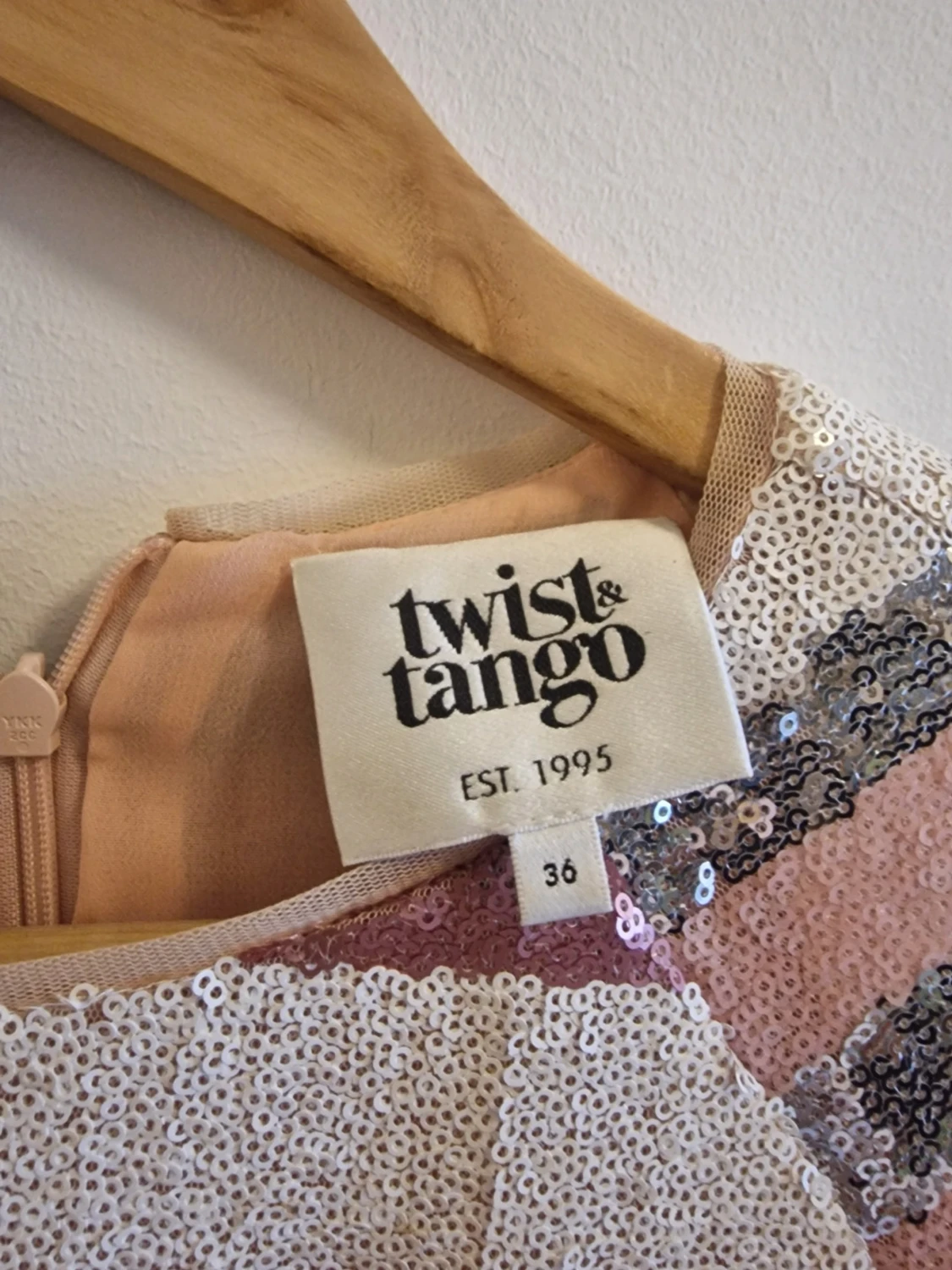 Randig paljettklänning Twist & Tango - 1