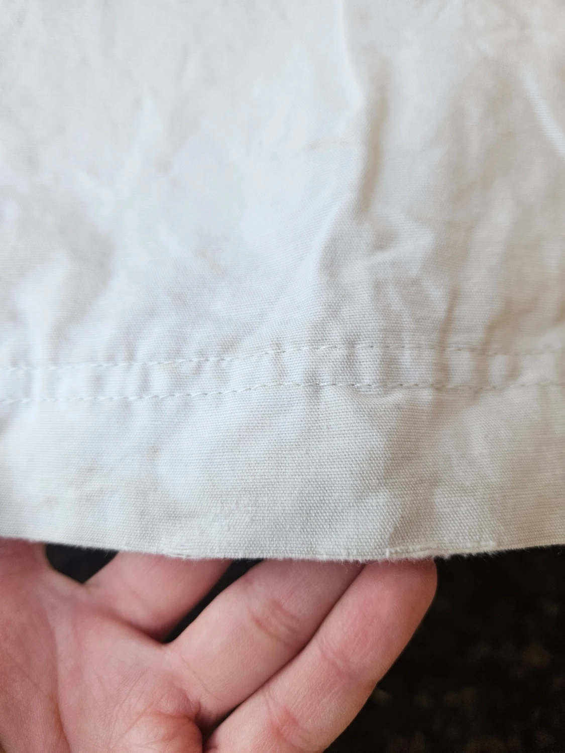 Vita linnebyxor med fickor - 6