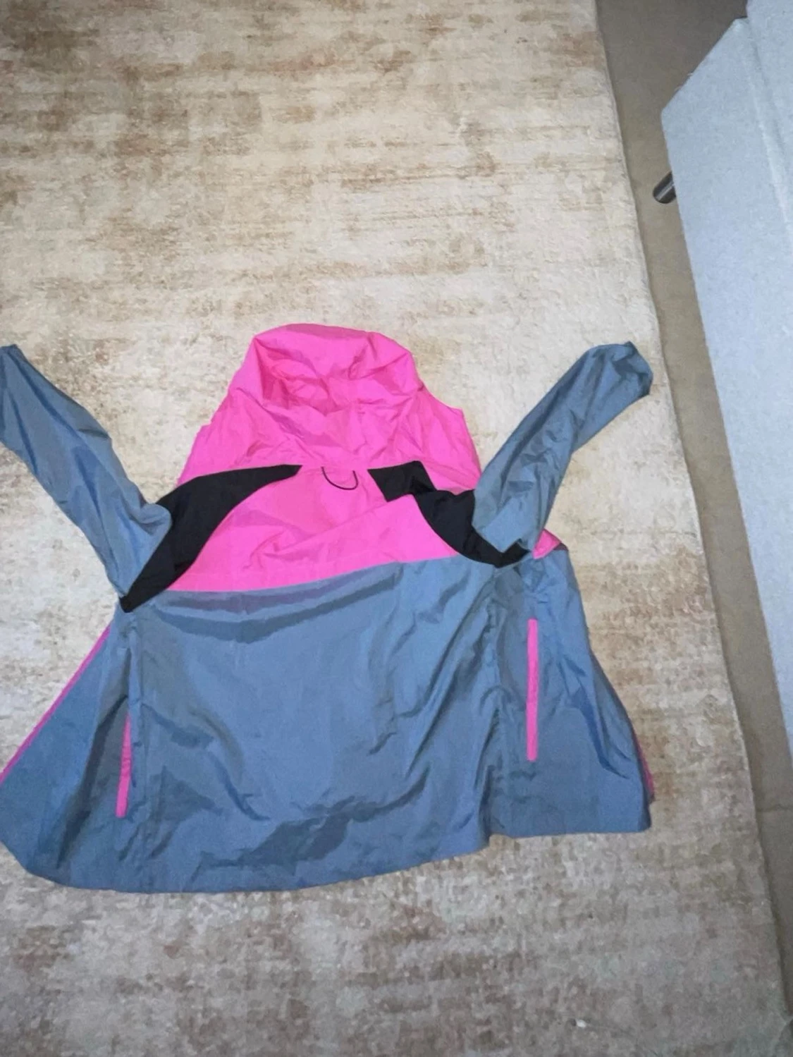 Nike vindjacka rosa och grå - 2