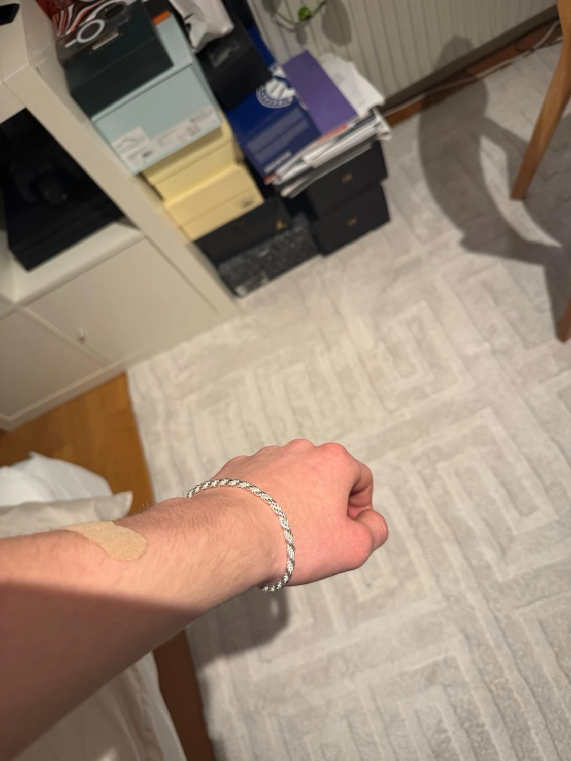 Silverarmband från guldfynd - 1