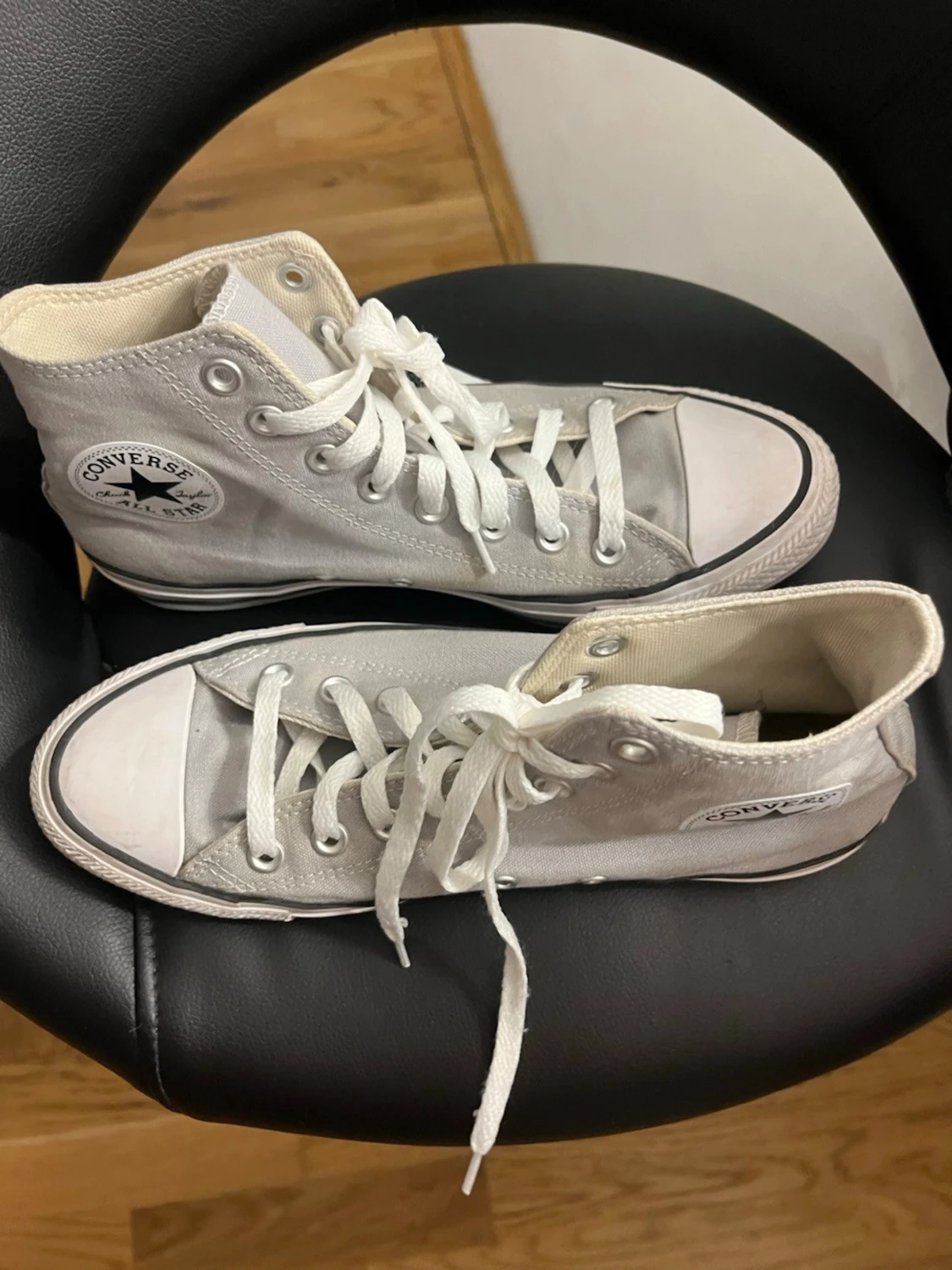 Grå Converse  - 6