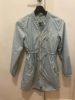 Mintgörn vår jacka - Lång vår jacka