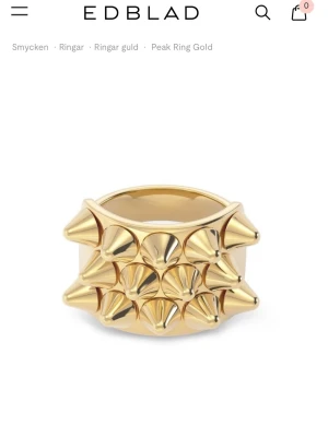 Edblad ring - Säljer denna Edblad ringen i storlek M (17,5)❤️.     (postar samma dag som köps)