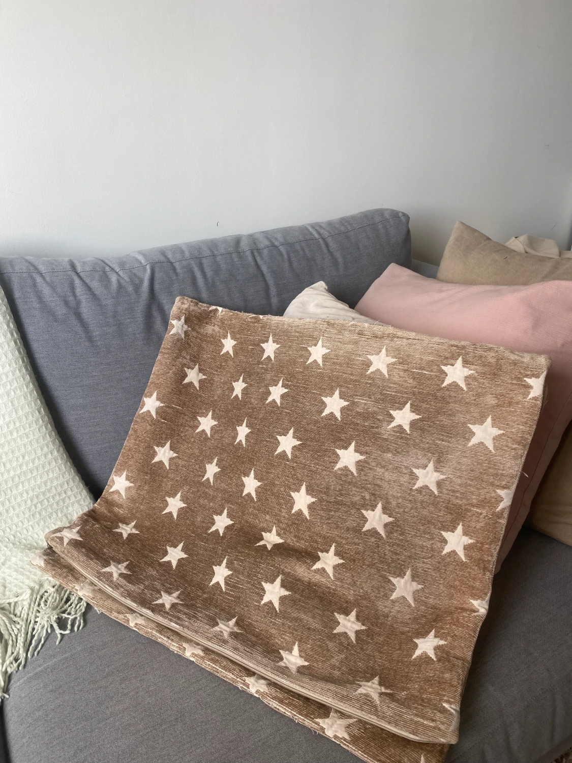 Kuddfodral stjärnmönster