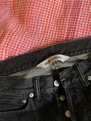 Our Legacy First cut jeans - First cut jeans Our Legacy  Washed Black XS 44 Waist 28 / Lenght 32