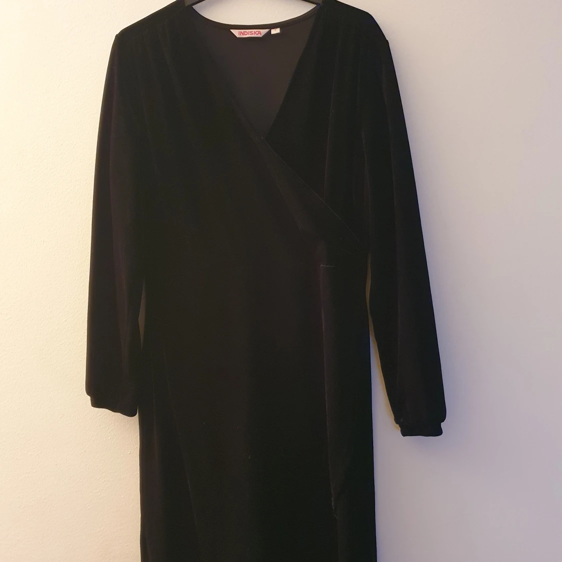 Sammets omlott klänning från indiska Storlek M