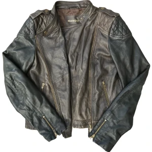 Mango Läderjacka - .