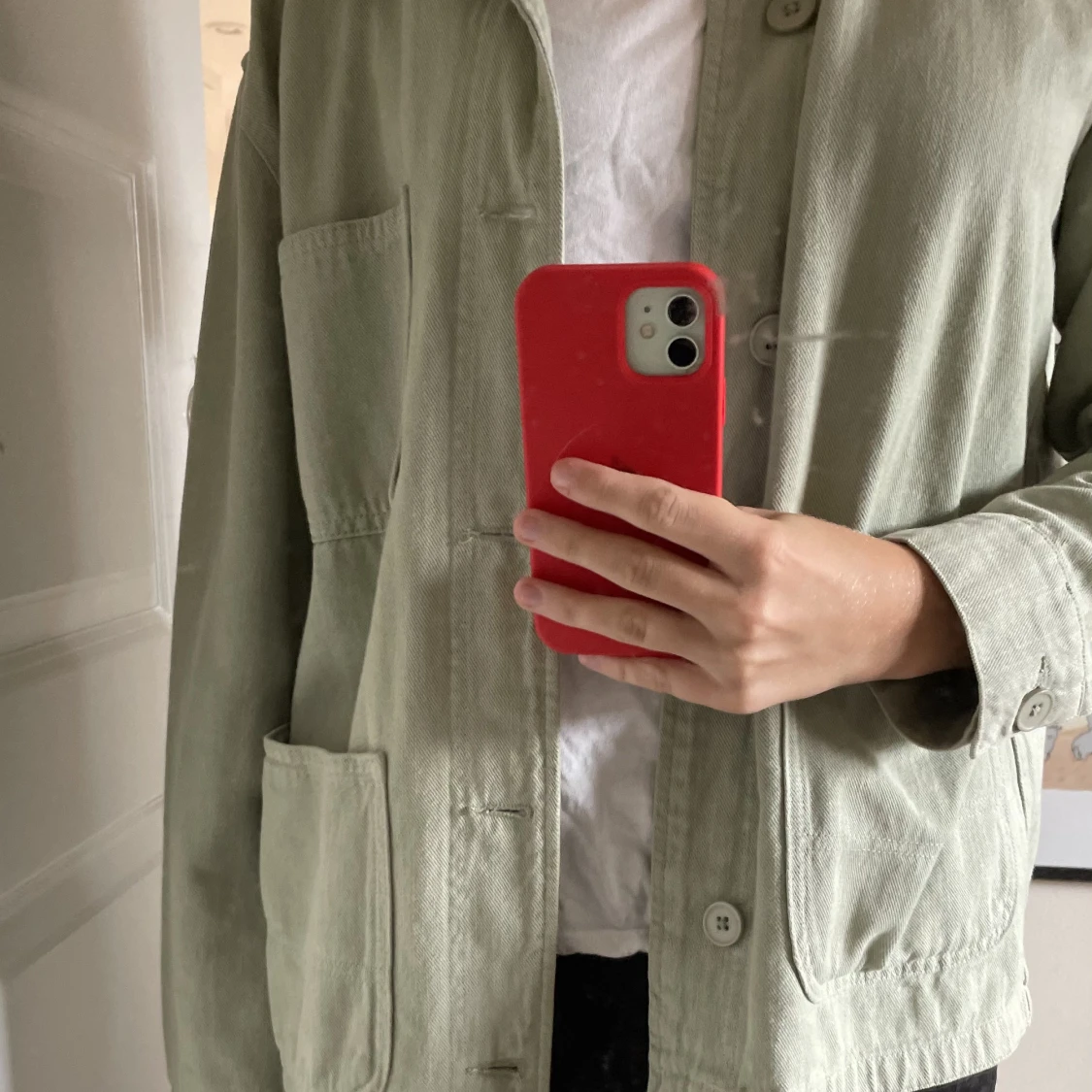 Grön jeansjacka - 91