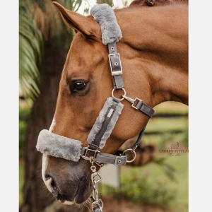 Equestrian Stockholm grimma - Jag säljer en grå Es grimma + grimskaft i storlek pony. Den är helt oanvänd bara öppnad, säljer pga att jag råckade köpa en storlek för liten. Påse och allt finns kvar från beställningen. Bilderna är från deras hemsida, så kom privat för egna. 