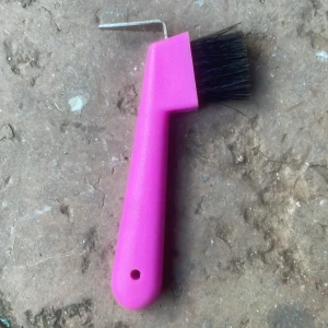 Hovstats med borste - En vanlig rosa hovkrats med borste