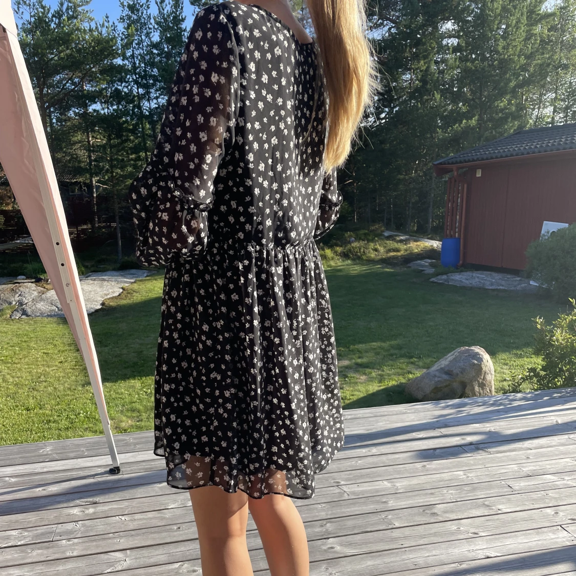 Mönstring klänning - 90